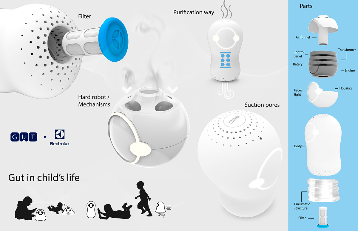 air cleaner，grow up，children，a juvenile，