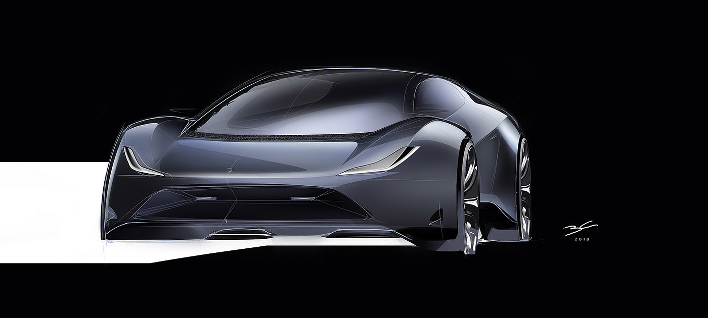 lotus，Sports car，industrial design，Cool，Interior，sketch，