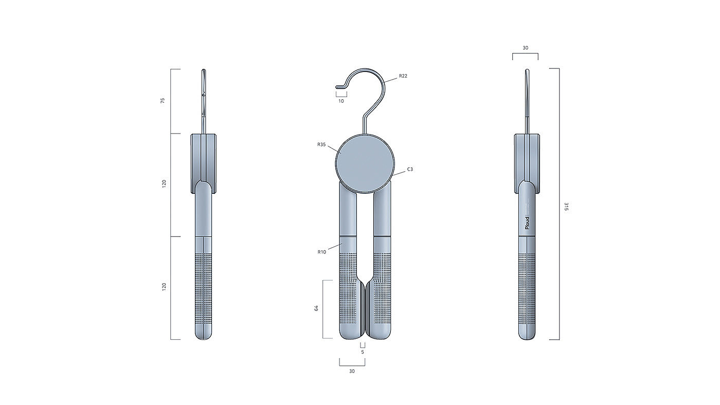 coat hanger，PLOUD，SooA Choi，HANGER，