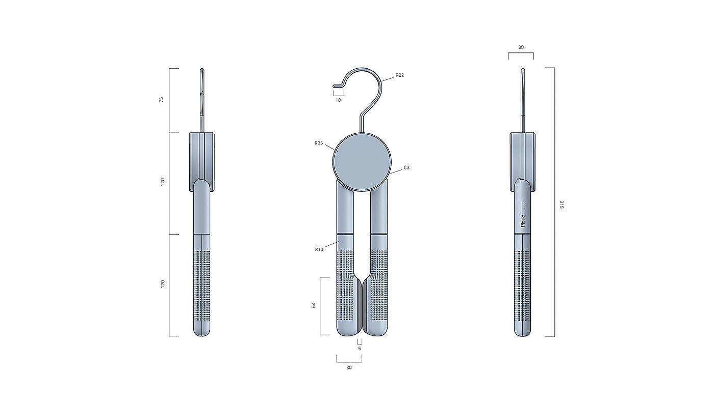 衣架，PLOUD，SooA Choi，HANGER，