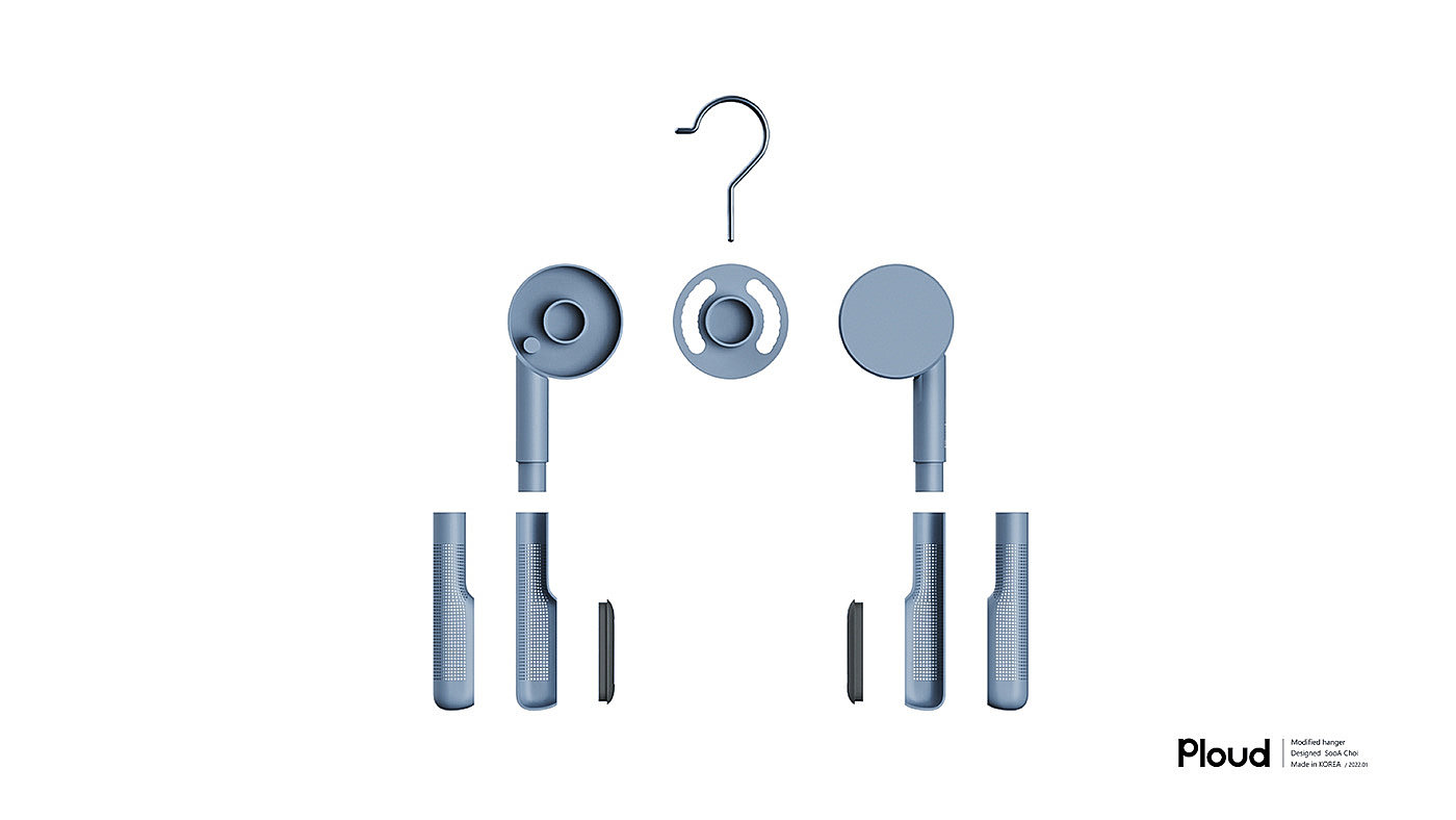 coat hanger，PLOUD，SooA Choi，HANGER，
