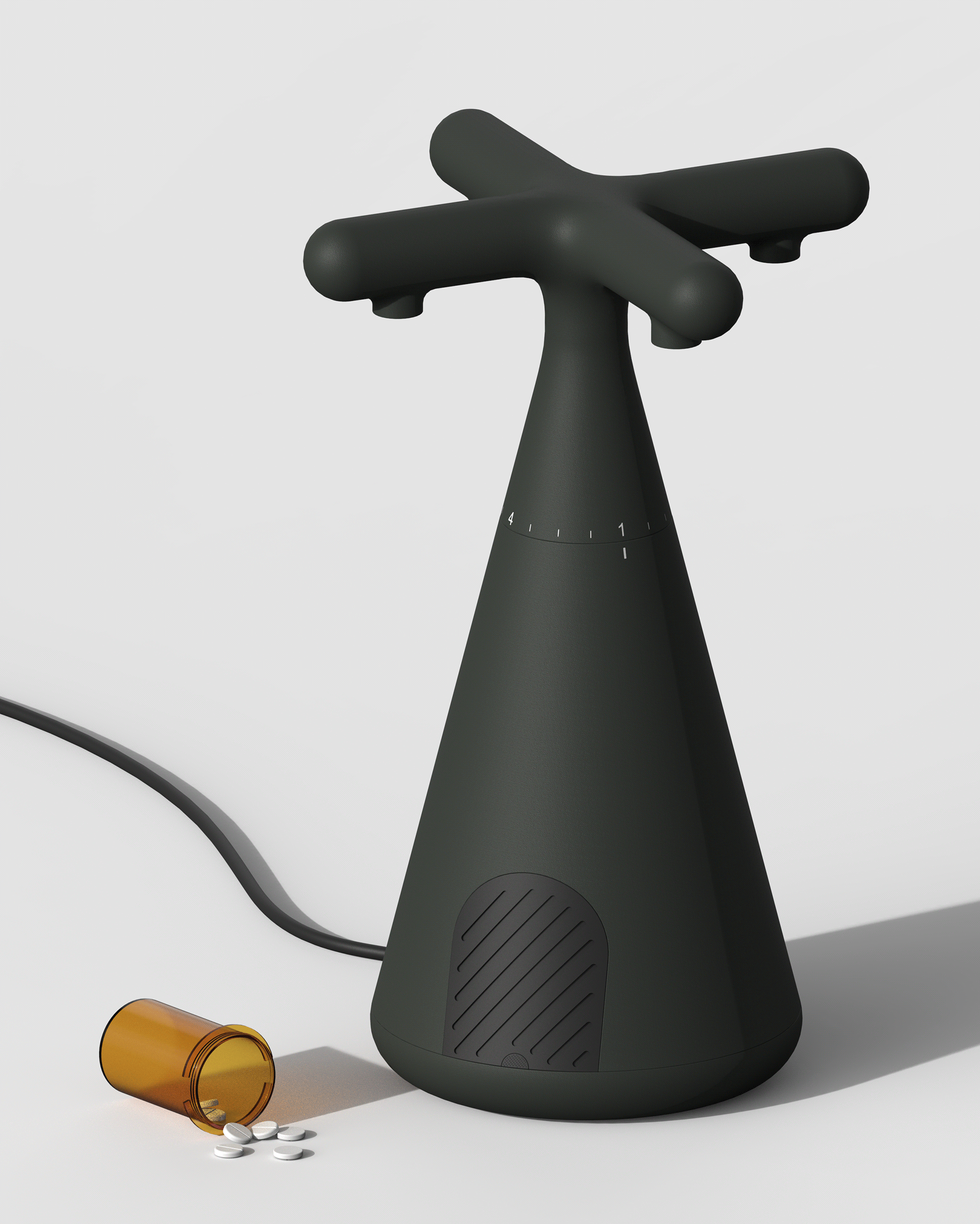 3D modeling，industrial design，Medical dispenser，product design，