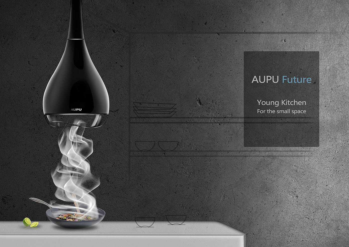 Lampblack machine，Kitchen supplies，industrial design，human design，