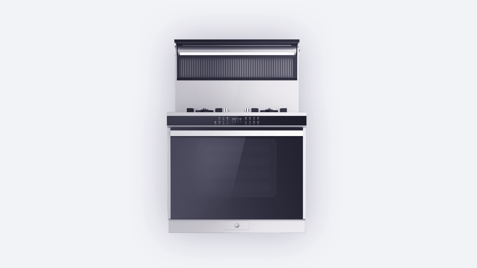 Kitchenware，Cooker，Integrated stove，User experience，industrial design，human design，
