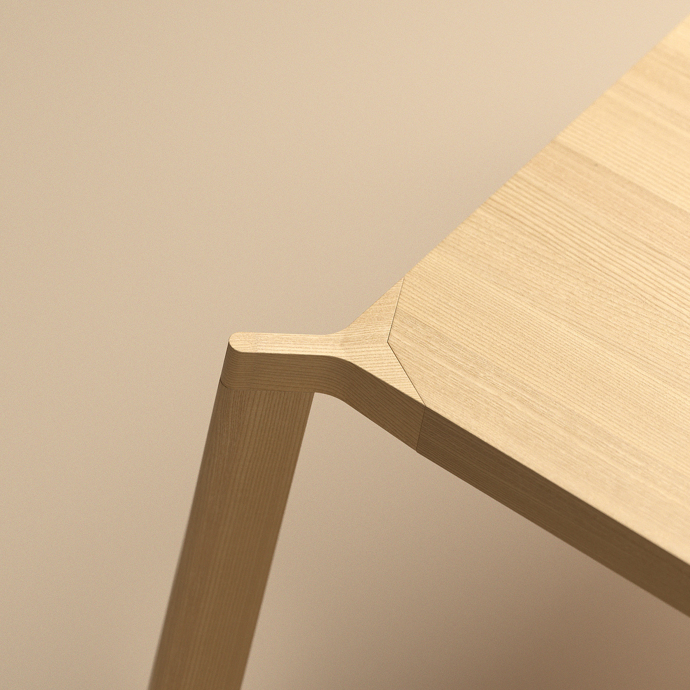 桌子，家具，木材，Scandinavian，