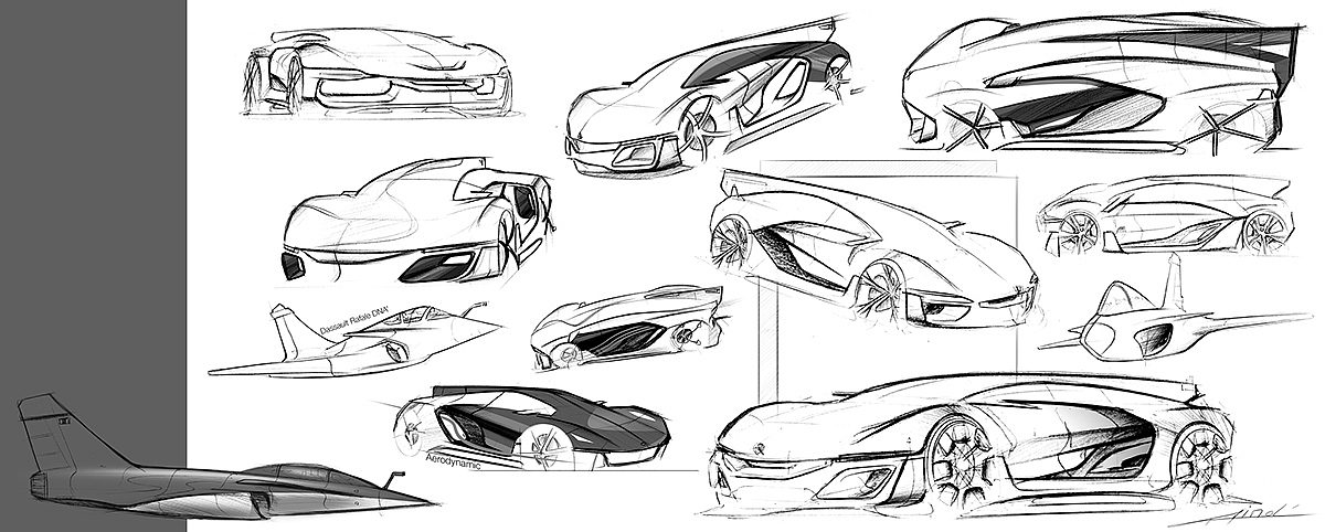 automobile，outdoors，Travel，sketch，