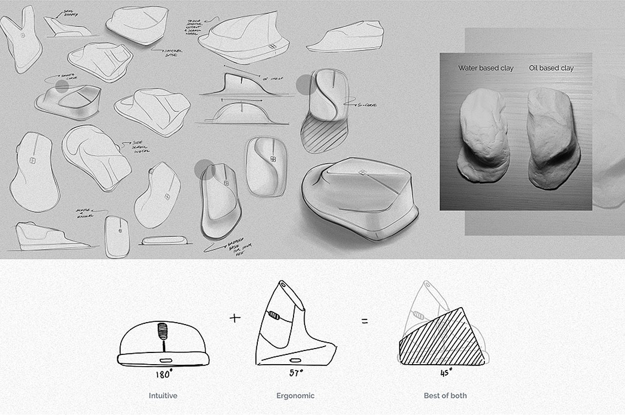 conceptual design，Microsoft，mouse，Mouse design，