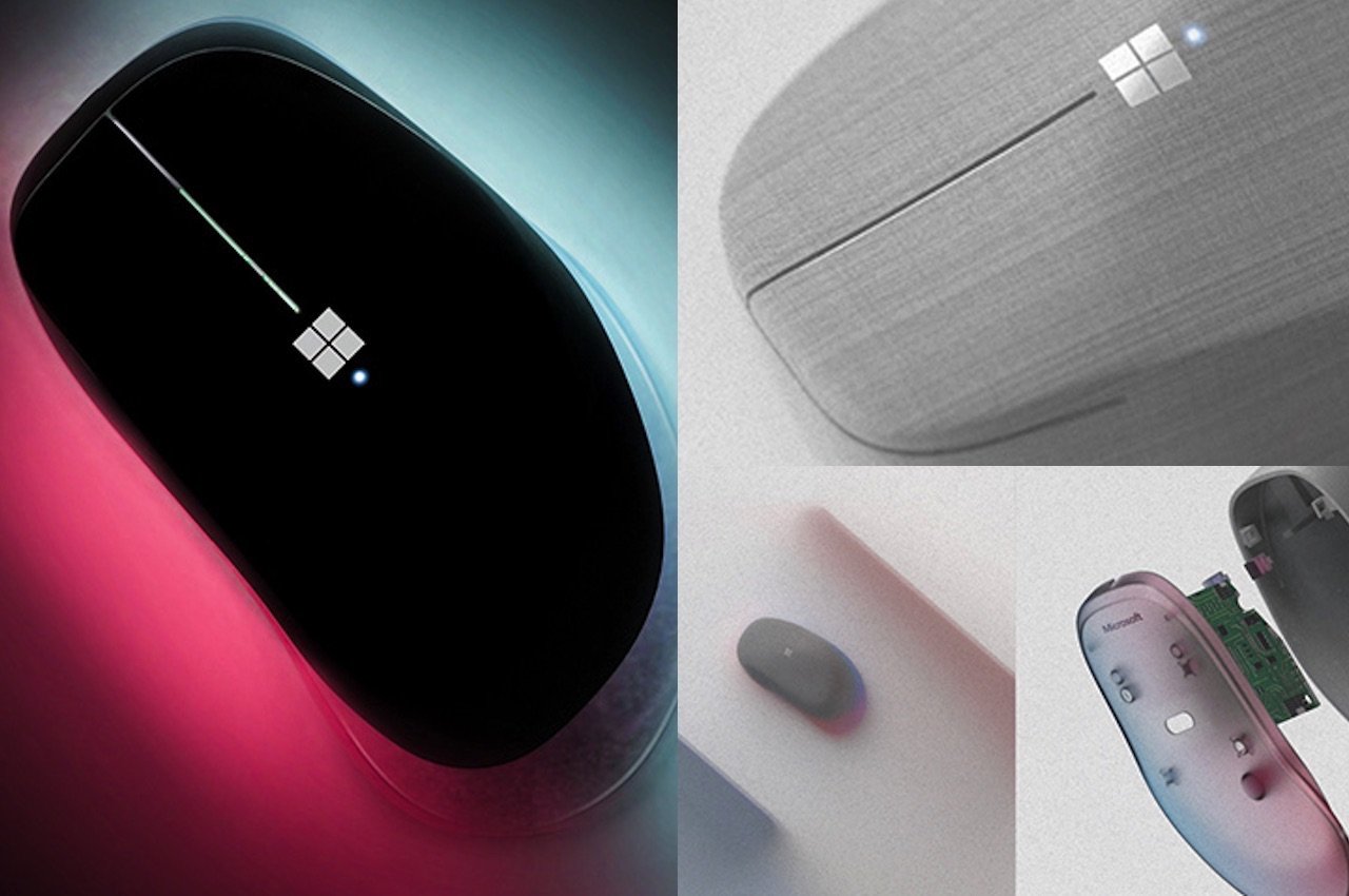 conceptual design，Microsoft，mouse，Mouse design，