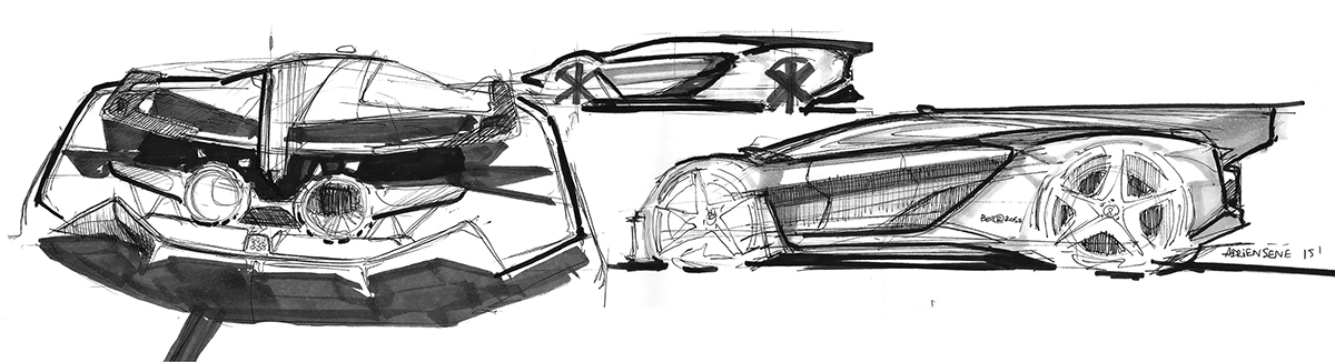 automobile，outdoors，Travel，sketch，