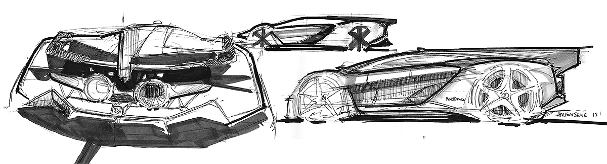 automobile，outdoors，Travel，sketch，