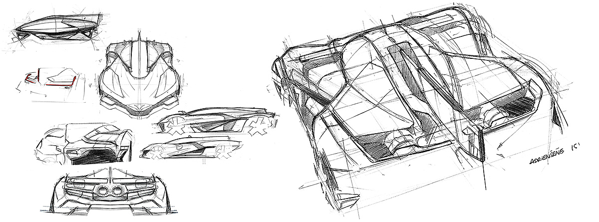 automobile，outdoors，Travel，sketch，