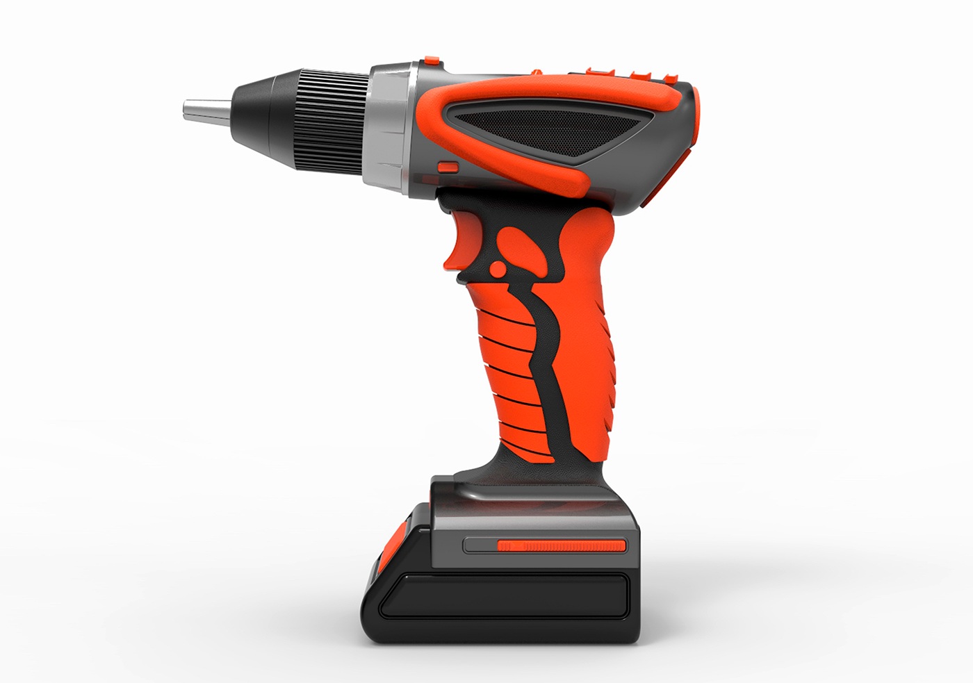 Electric drill，concept，Woodpecker，tool，wood，