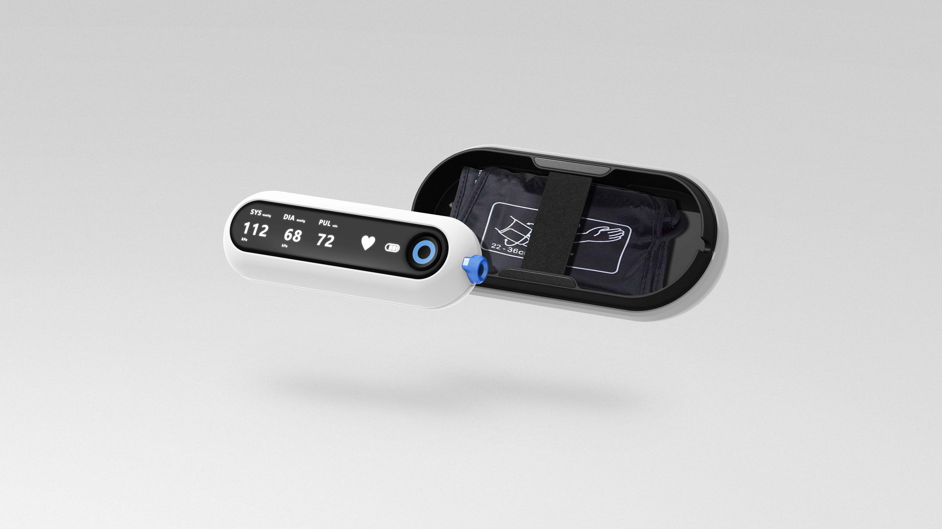 sphygmomanometer，Original design，Whole case，