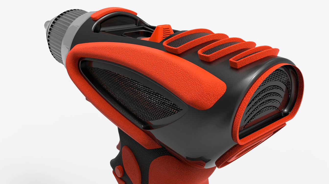 Electric drill，concept，Woodpecker，tool，wood，