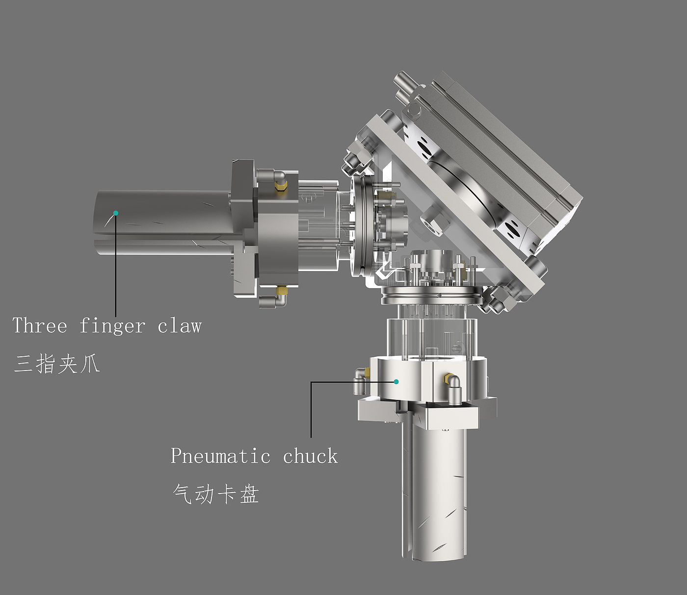 machine design，Mechanical Aesthetics，Art，originality，Industrial robot end effector，