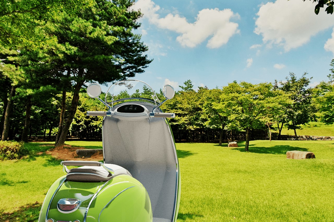 Electric vehicle，motorcycle，picnic，