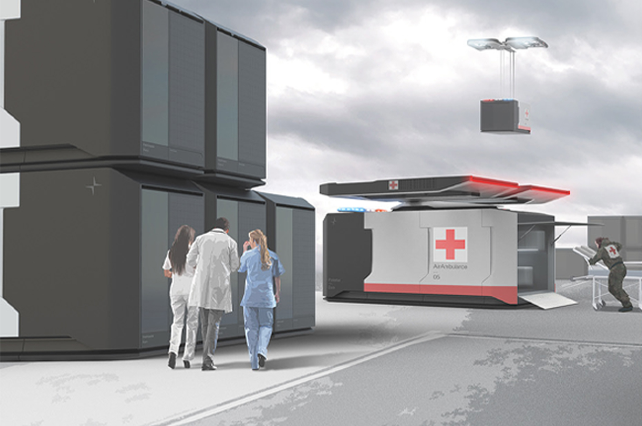 vehicle，UAV，meet an emergency，