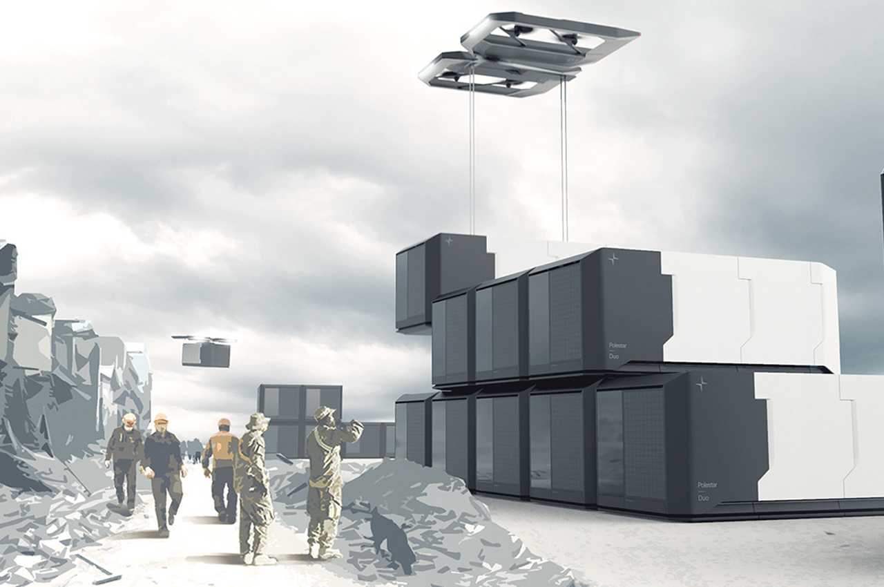 vehicle，UAV，meet an emergency，