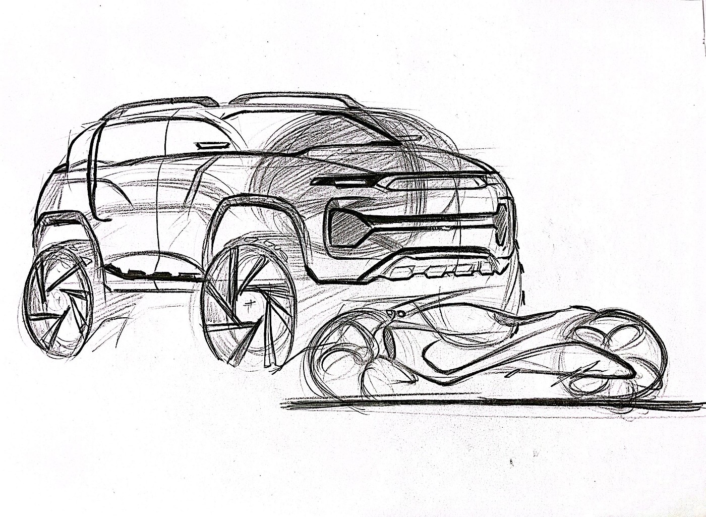 practice，student，Automobile design，