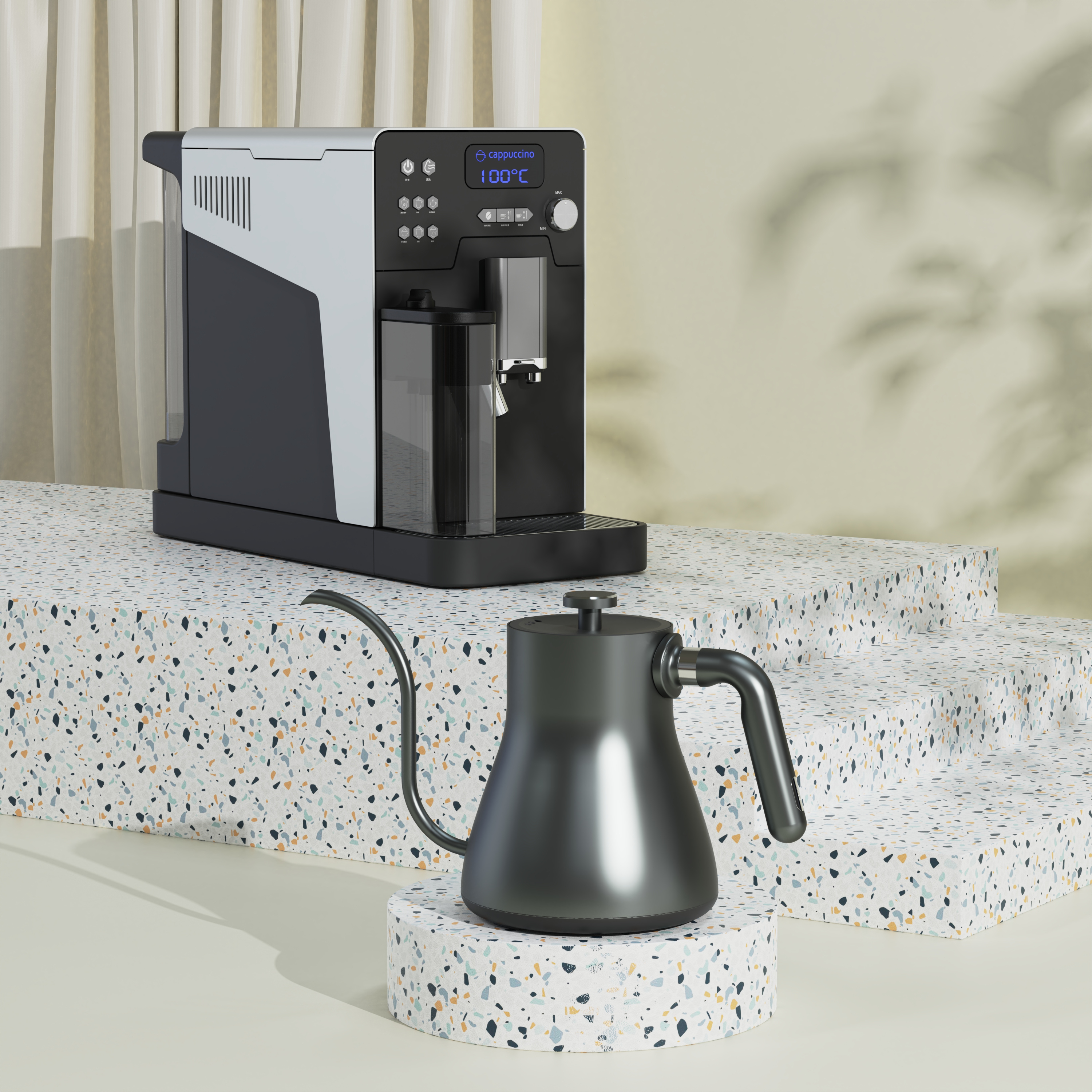 Coffee machine，household electrical appliances，
