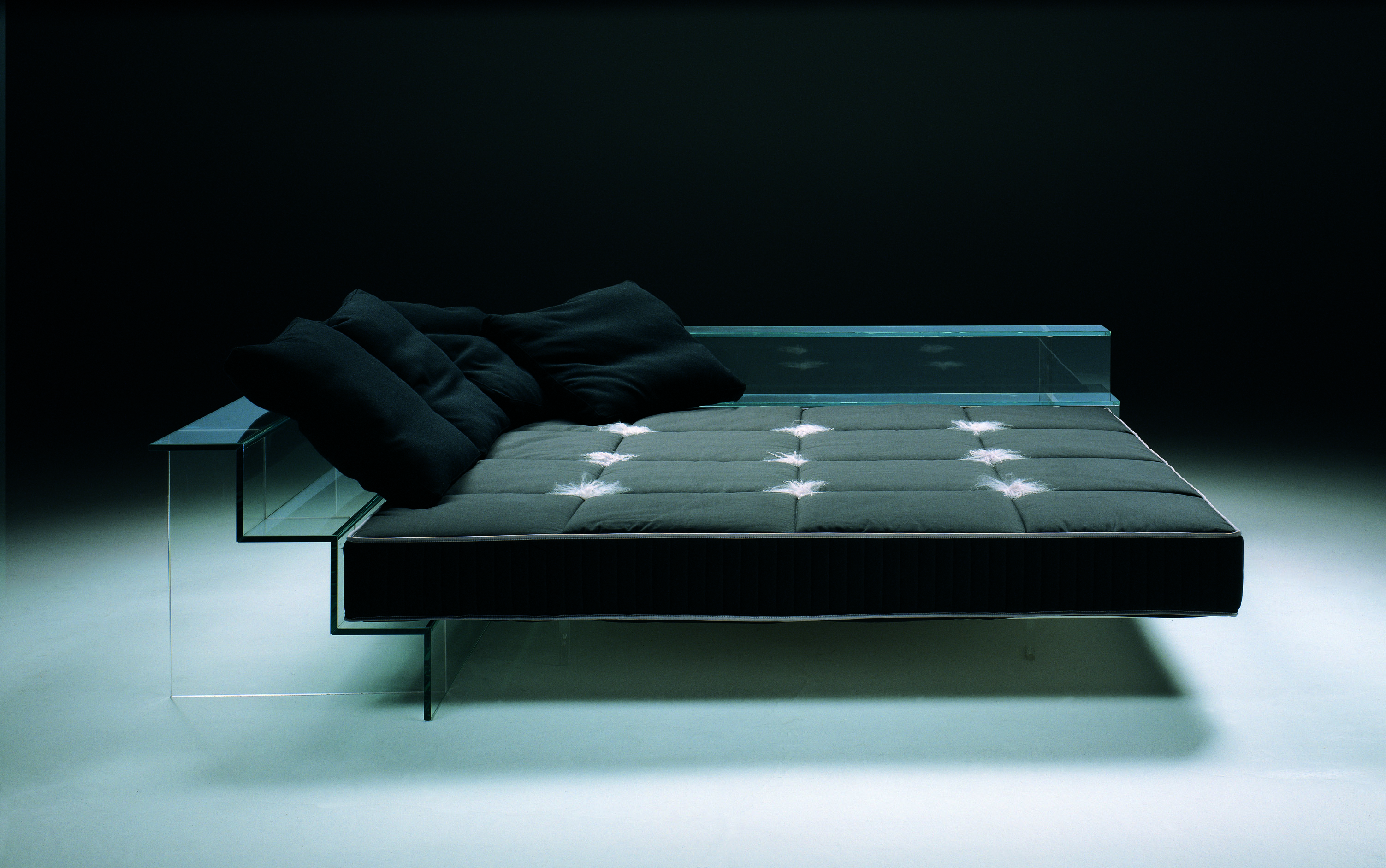Home Furnishing，furniture，Glass，Italy，Bed，sofa，