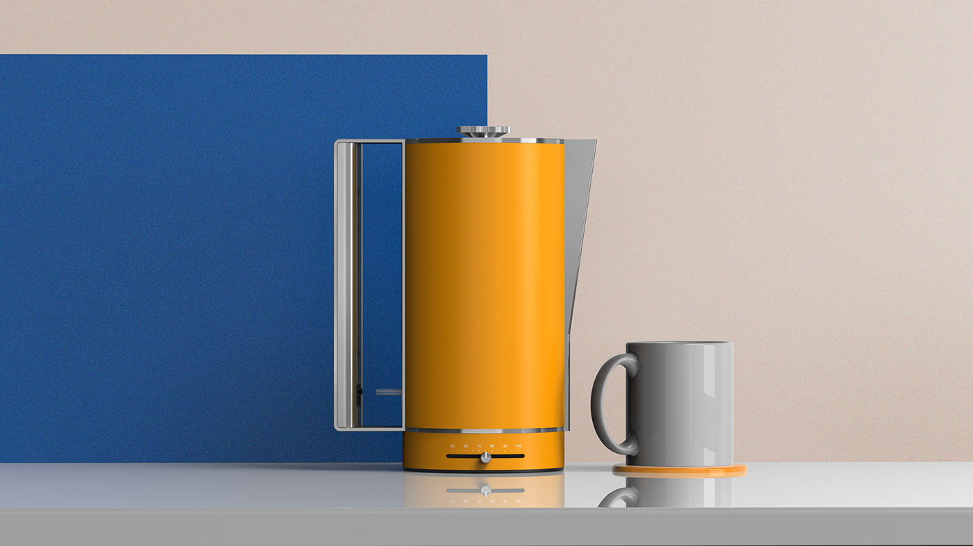 kettle，Metal，small home appliances，