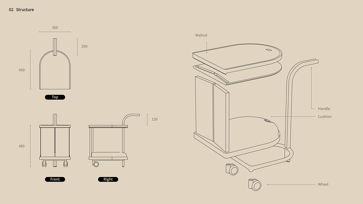 Minimalism，Table，multi-function，