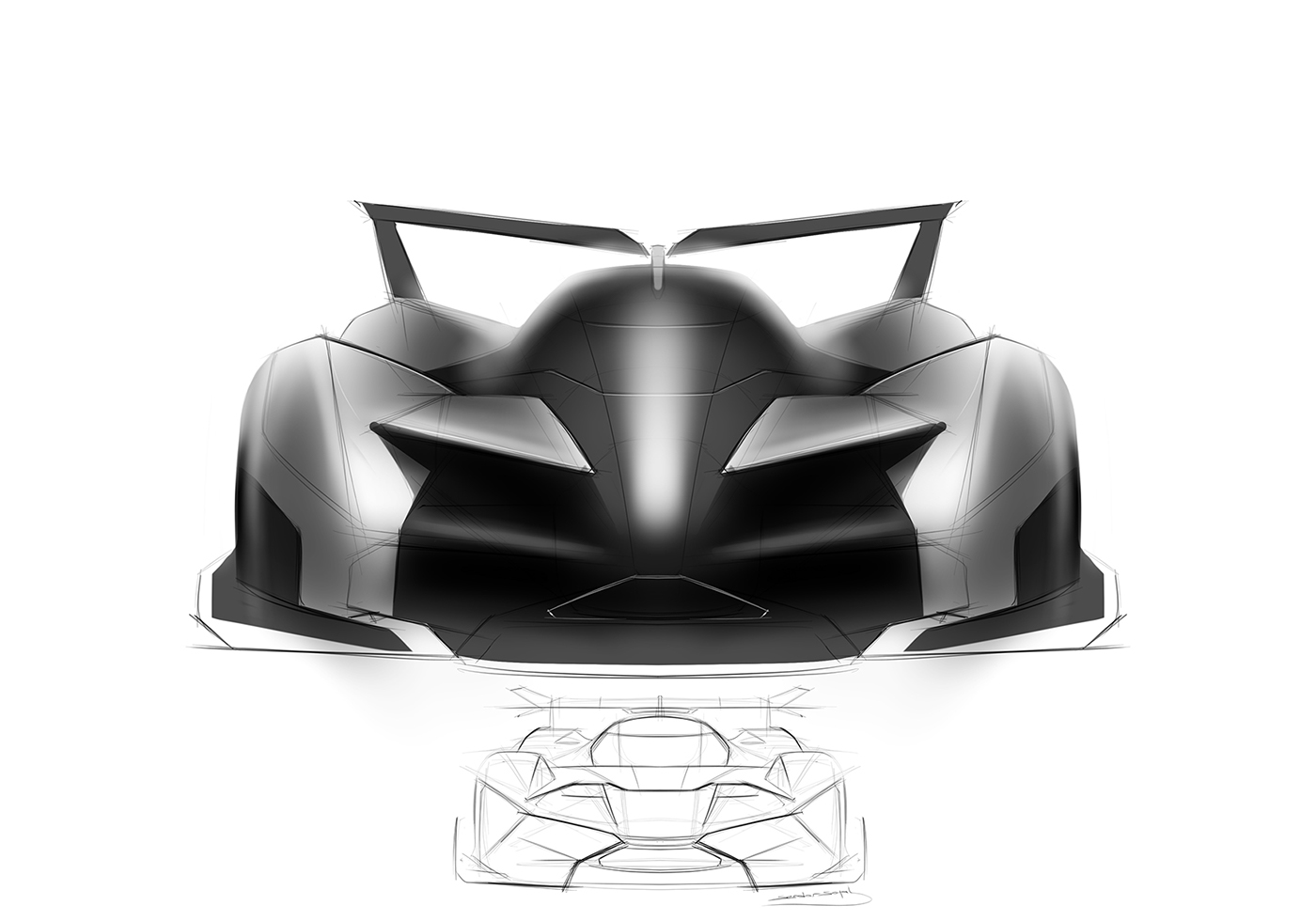 Graffiti，Hand drawn，vehicle，