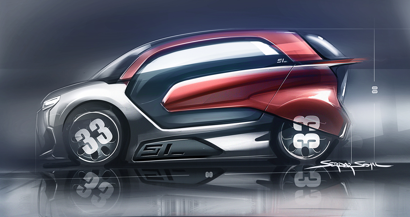 Graffiti，Hand drawn，vehicle，