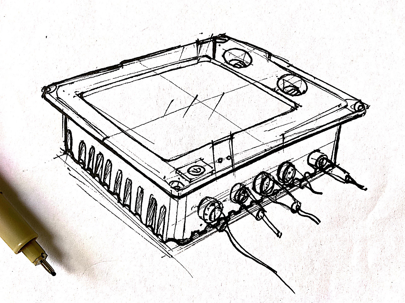 Hand drawn，industrial design，sketch，