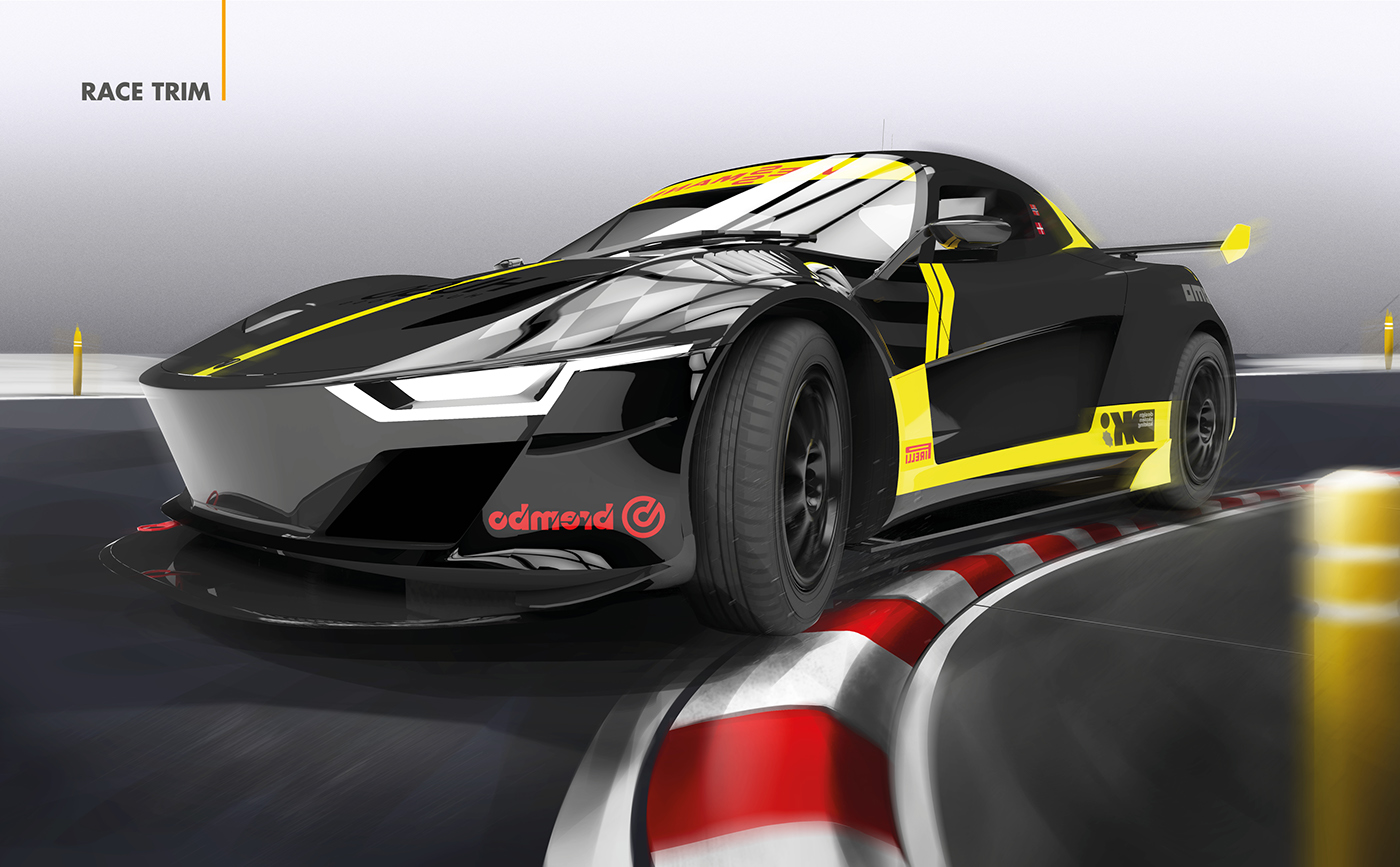 SC122，transport，Automobile design，Model，Digital sketch，industrial design，