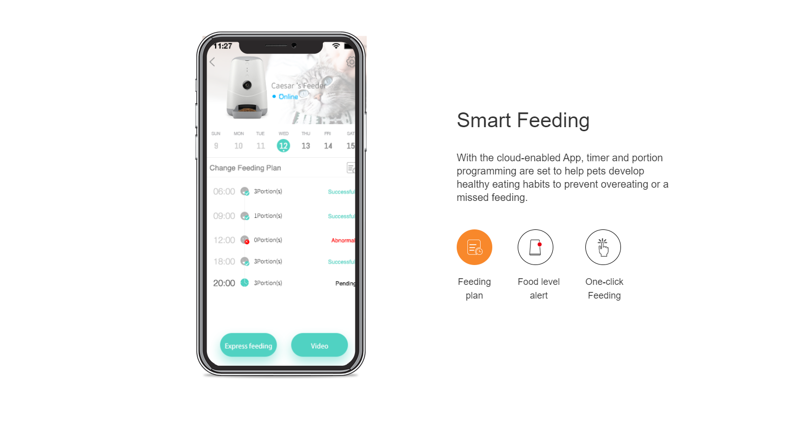 Pet feeder，Pet feeder，intelligence，Cat and dog，Pet Supplies & Pet，