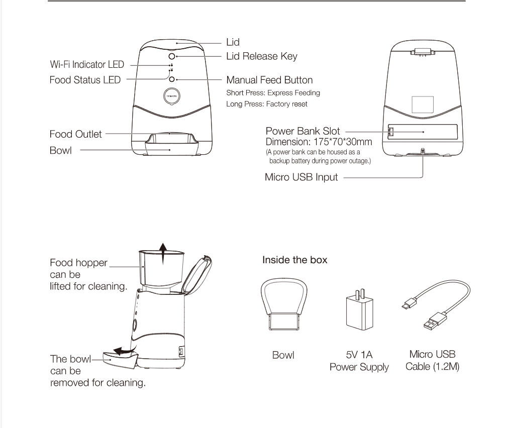 Pet feeder，Pet feeder，intelligence，Cat and dog，Pet Supplies & Pet，