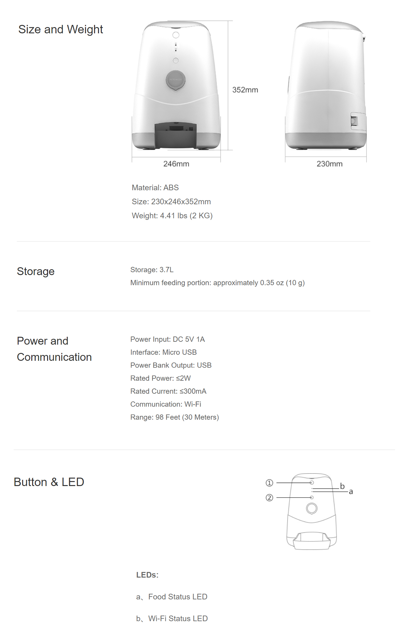Pet feeder，Pet feeder，intelligence，Cat and dog，Pet Supplies & Pet，