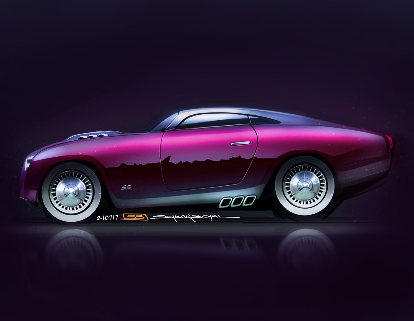 Hand drawn，Graffiti，vehicle，