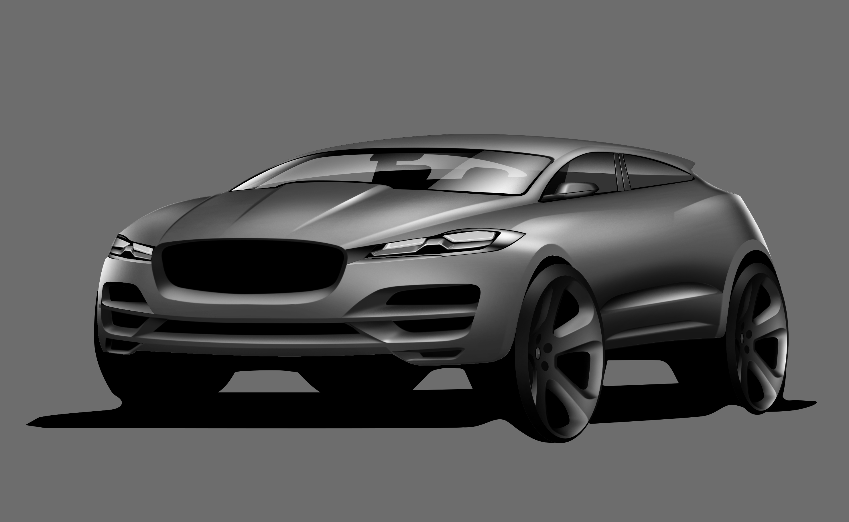 automobile，2d rendering，