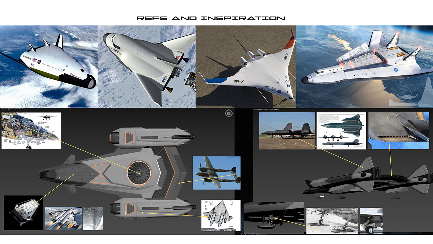 spacecraft，3d，concept，airship，mars，design，