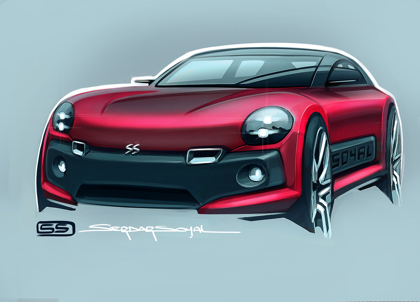 Hand drawn，Graffiti，vehicle，