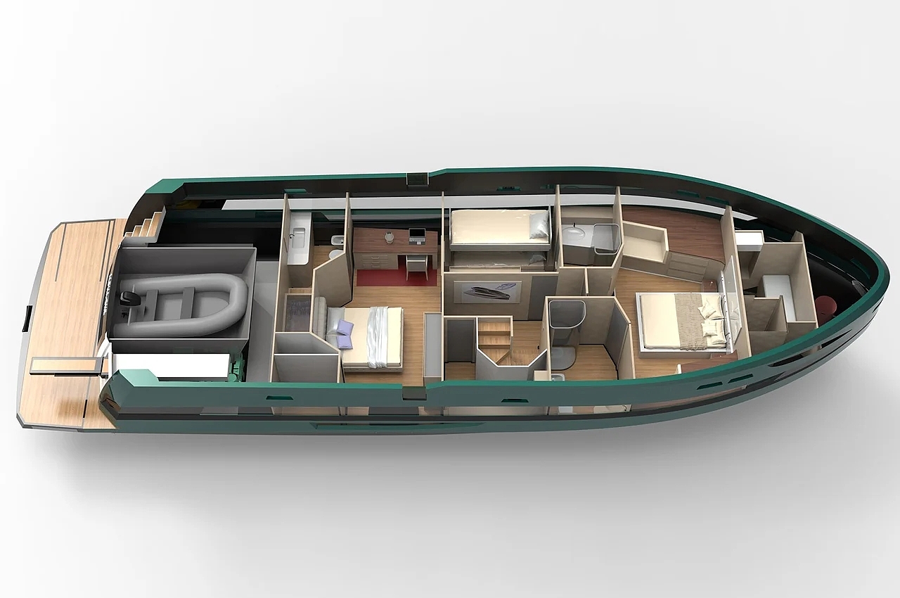 LAZZARINI DESIGN，Water boat，yacht，3d，Design，