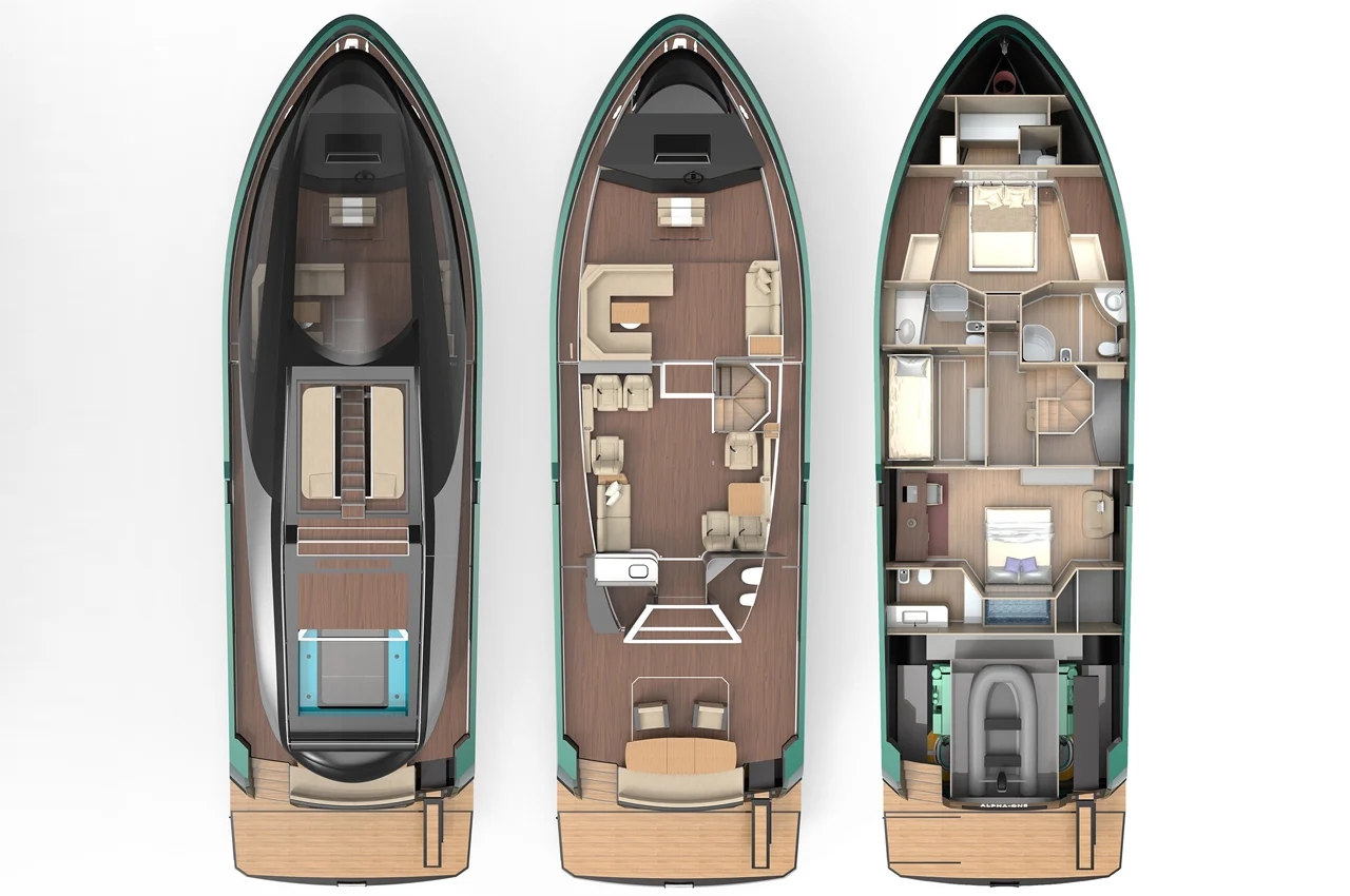 LAZZARINI DESIGN，Water boat，yacht，3d，Design，