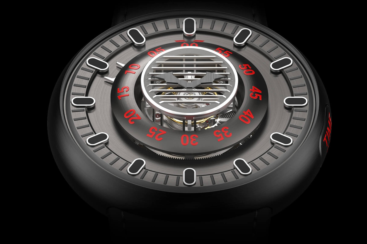 Wrist watch，product design，Batman，free wheel，