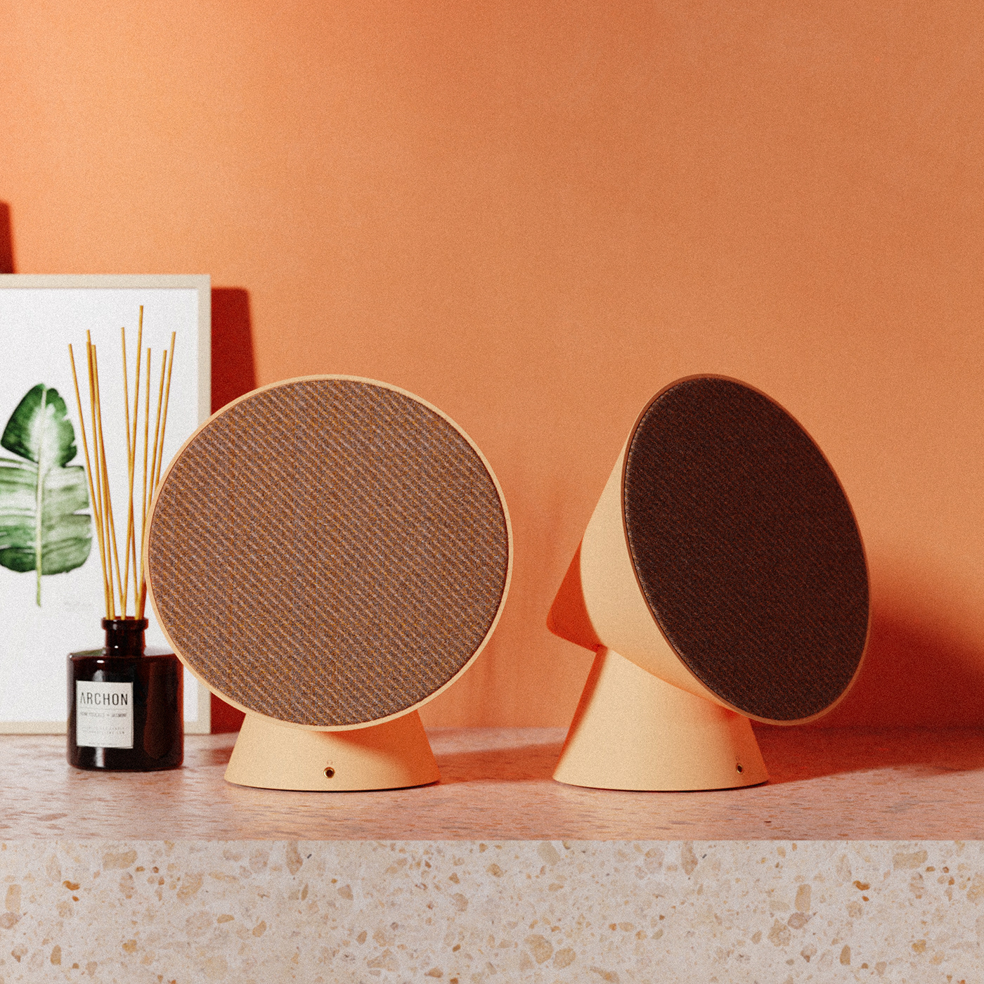 Jason Luo，Lady.Speaker.，Loudspeaker design，product design，Desktop space design，loudspeaker box，