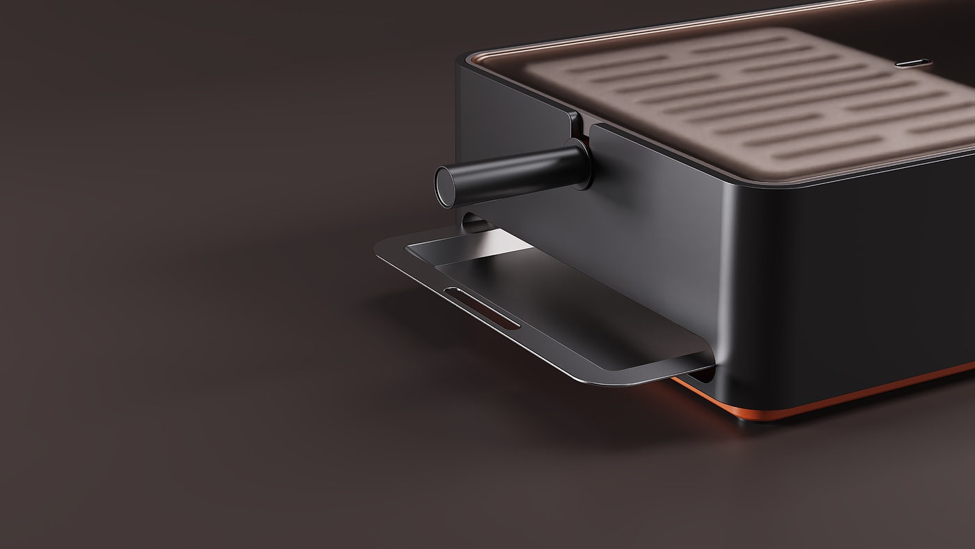 product design，Roger，Electric oven，barbecue，