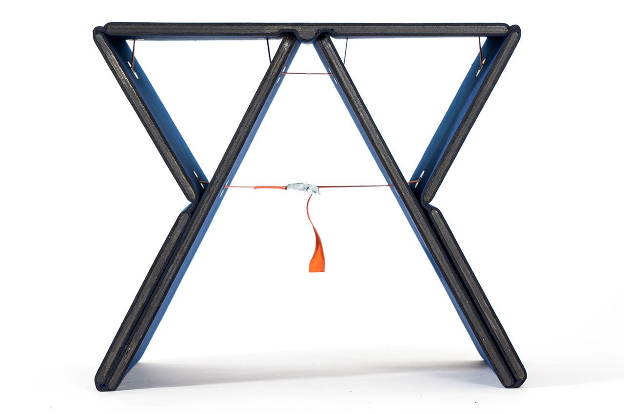 Outdoor furniture design，Threefold，Conceptual design，Ergonomics，Foldable，Portable，Outdoor tables and chairs，