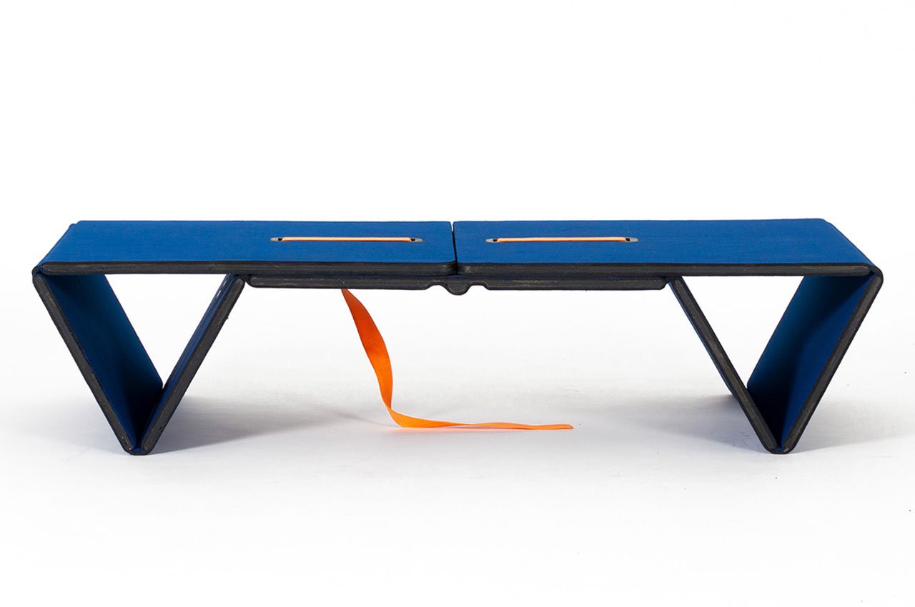 Outdoor furniture design，Threefold，Conceptual design，Ergonomics，Foldable，Portable，Outdoor tables and chairs，