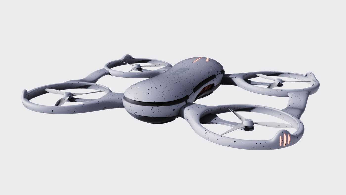 Jinseon Lee，Finnish Son，Traverse，UAV design，white，