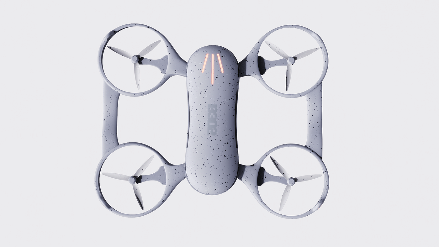 Jinseon Lee，Finnish Son，Traverse，UAV design，white，