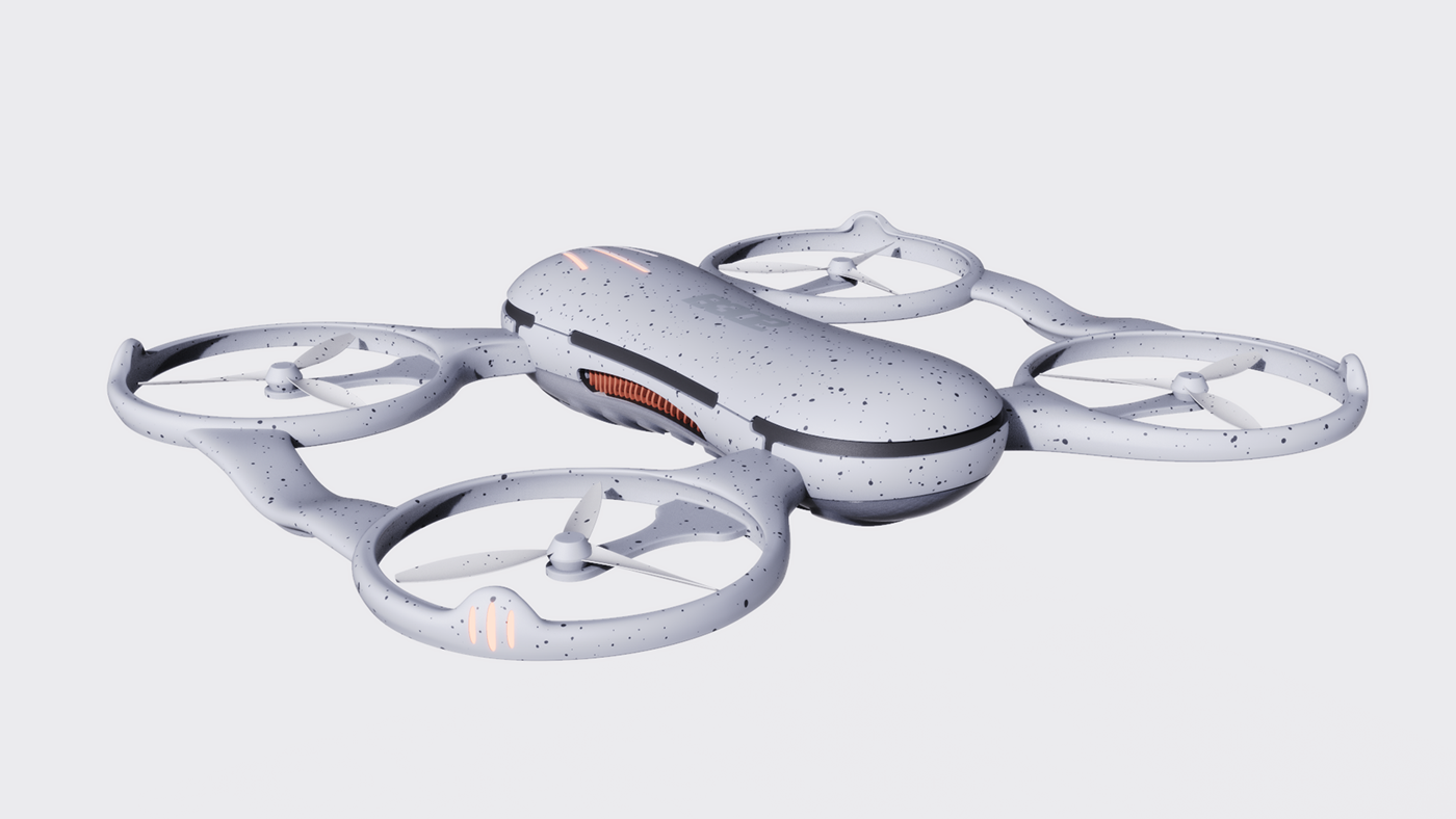 Jinseon Lee，Finnish Son，Traverse，UAV design，white，