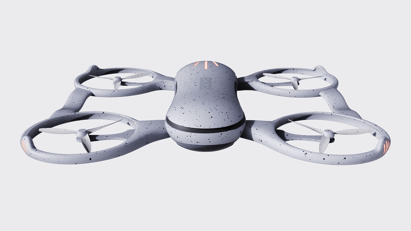 Jinseon Lee，Finnish Son，Traverse，UAV design，white，