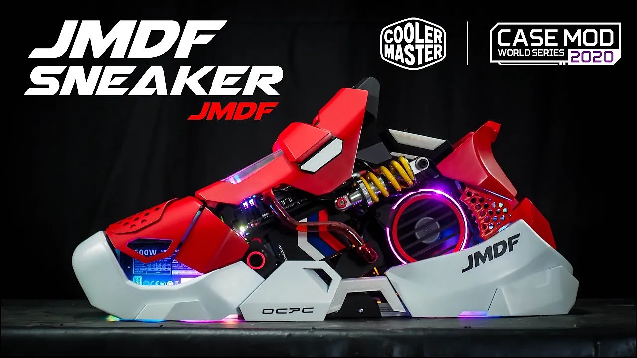 Cooler Master，Sneaker X，Customizable design，PC Case，product design，Encryption design，Computer machine box，shoes，